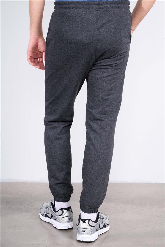 Mentality 859 Erkek Cepli Rejenere Eşofman Alt Antrasitmelanj