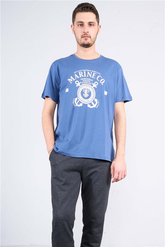 Mentality 859 Erkek Cepli Rejenere Eşofman Alt Antrasitmelanj