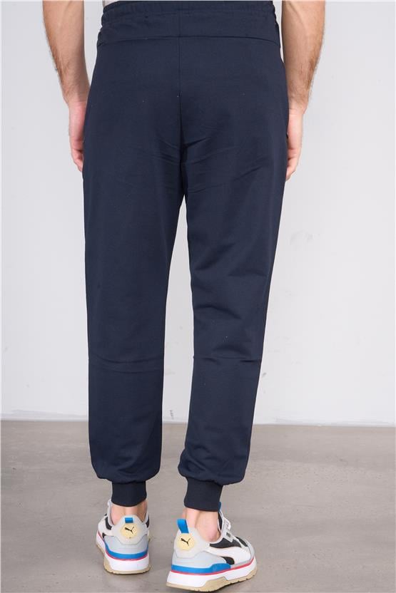 Mentality 864 Erkek Fermuarlı Cepli Rejenere Eşofman Alt Lacivert