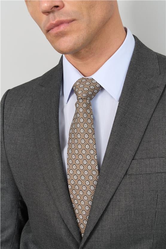 Mentality 9094 Erkek Yünter 6 Drop Slimfit Takım Elbise Antrasit