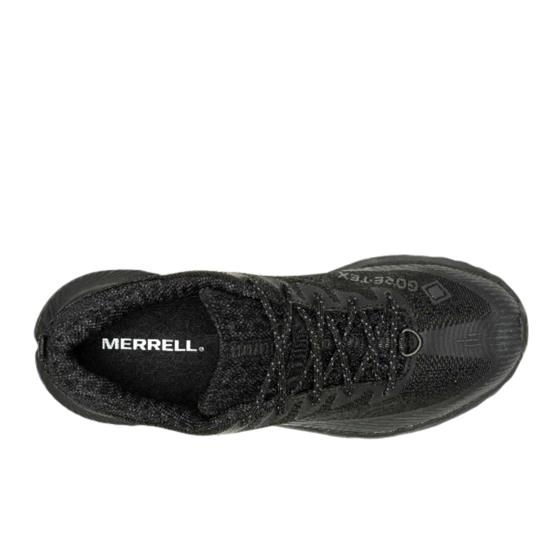 Merrell J067790Z Agılıty Peak 5 Goretex Bl0 Black/Black Zenne Kosu Ayakkabısı
