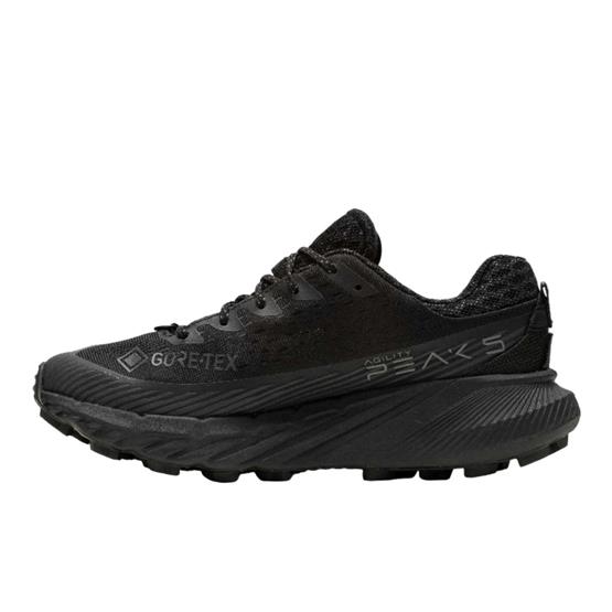 Merrell J067790Z Agılıty Peak 5 Goretex Bl0 Black/Black Zenne Kosu Ayakkabısı