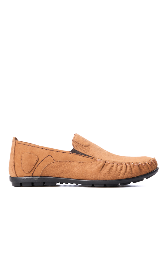 Meva 482 Taba Nubuk Erkek Deri Comfort Ayakkabı