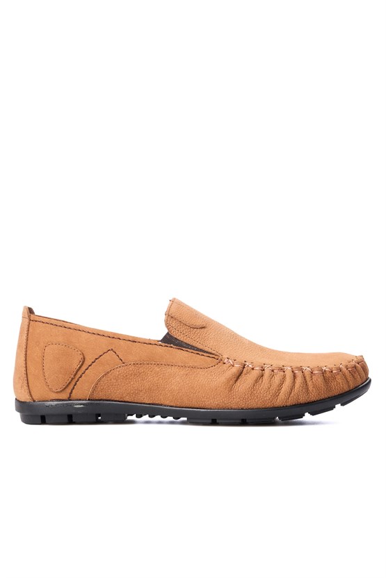 Meva 482 Taba Nubuk Erkek Deri Comfort Ayakkabı