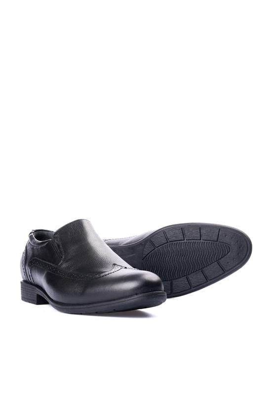 Meva 674 Siyah Erkek Comfort Ayakkabı