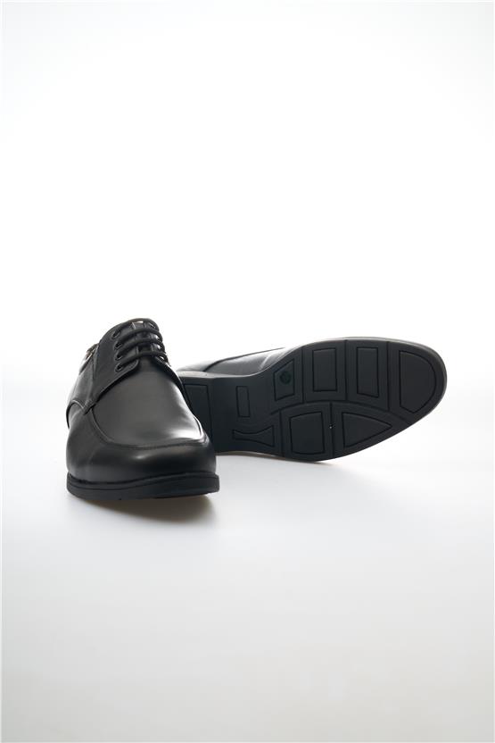 Meva 681 Siyah Erkek Kauçuk Comfort Ayakkabı