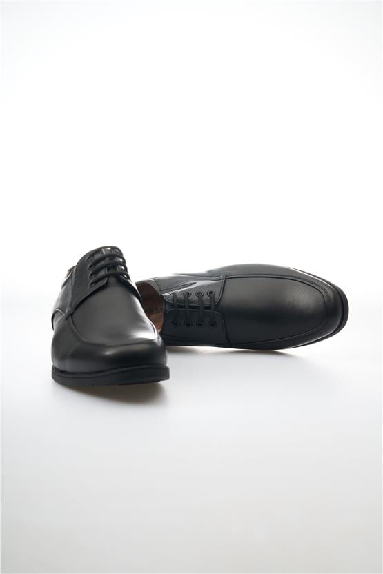 Meva 681 Siyah Erkek Kauçuk Comfort Ayakkabı