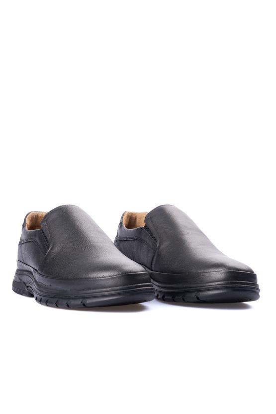Meva 704 Siyah Erkek Comfort Ayakkabı