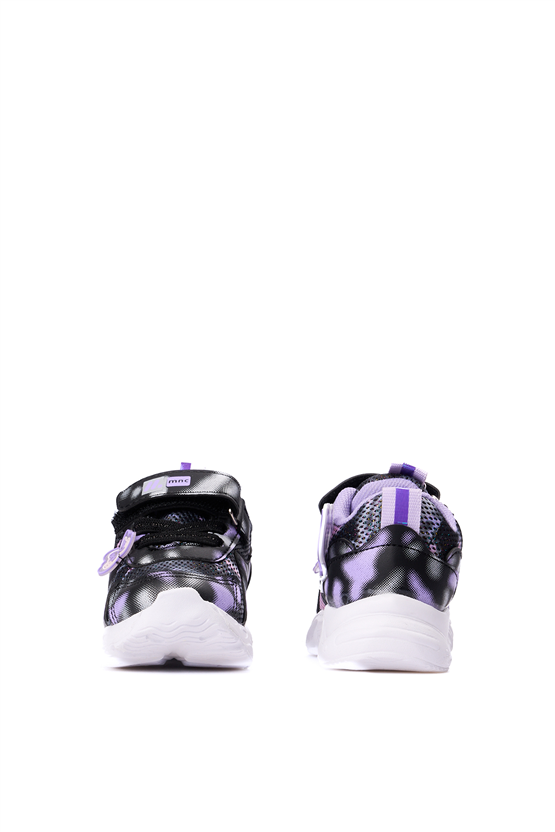 Mınıcan  Ls-B-34 Sıyah Kız Bebe Spor Ayakkabı