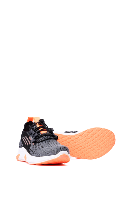 Mınıcan  Tt-P-507 Sıyah N.Yesıl Patık Erkek Cocuk Spor Ayakkabı