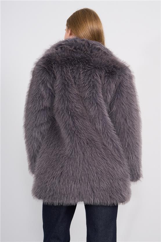 Mıss Rock K26 2121 Grı Kadın Kurk