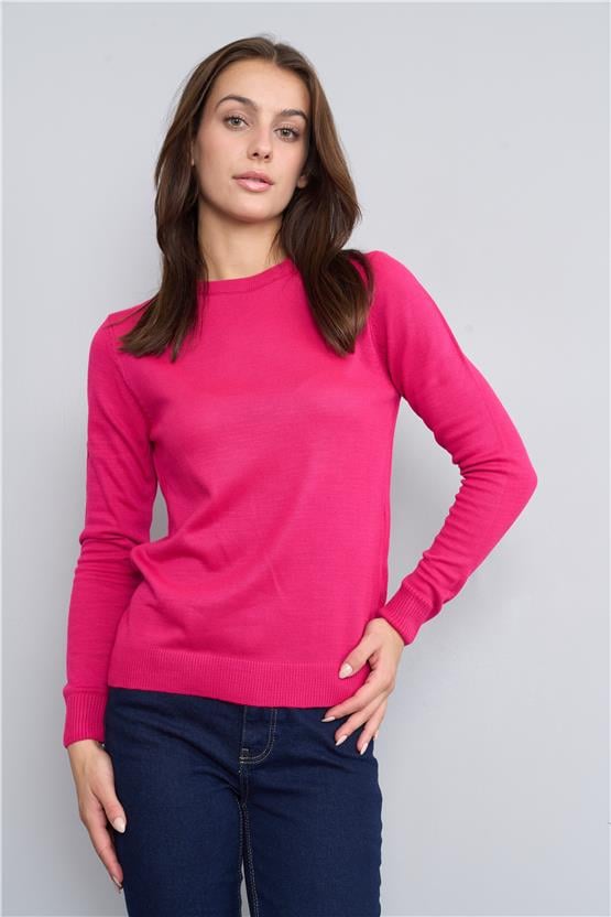 Miyamira Fuşya Kazak