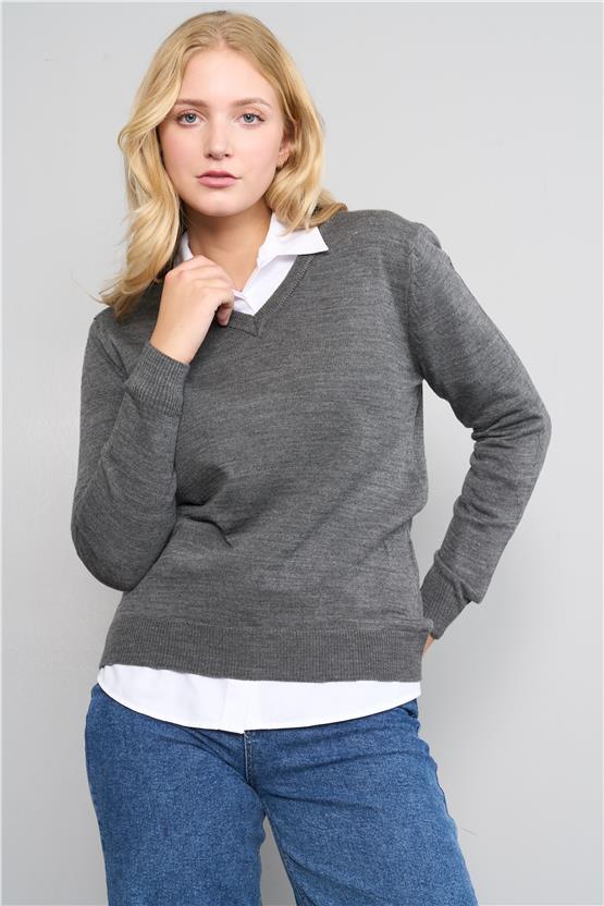 Miyamira Gri Melanj Kazak