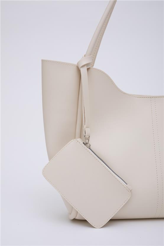 Mıyamıra Shk108 Bej Kadın Omuz Cantası