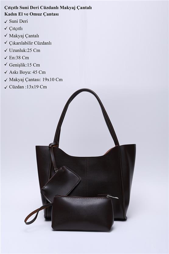 Mıyamıra Shk108 Kahve Kadın Omuz Cantası