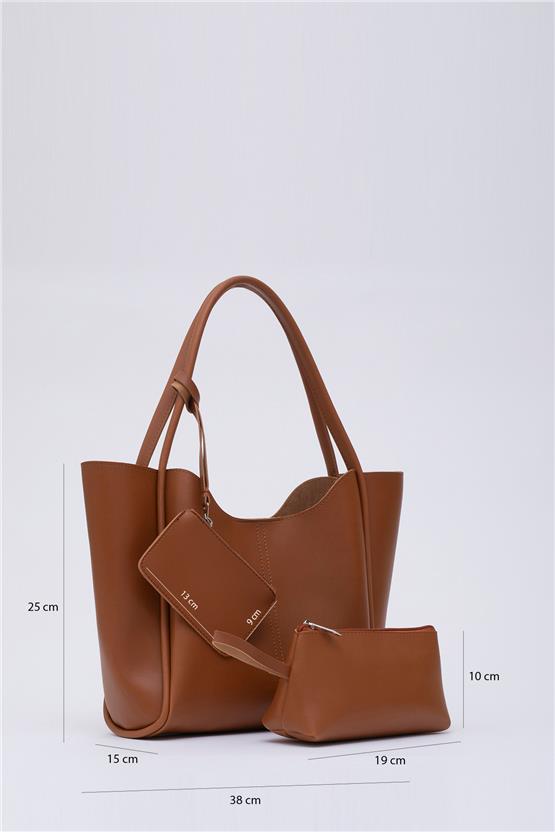 Mıyamıra Shk108 Taba Kadın Omuz Cantası