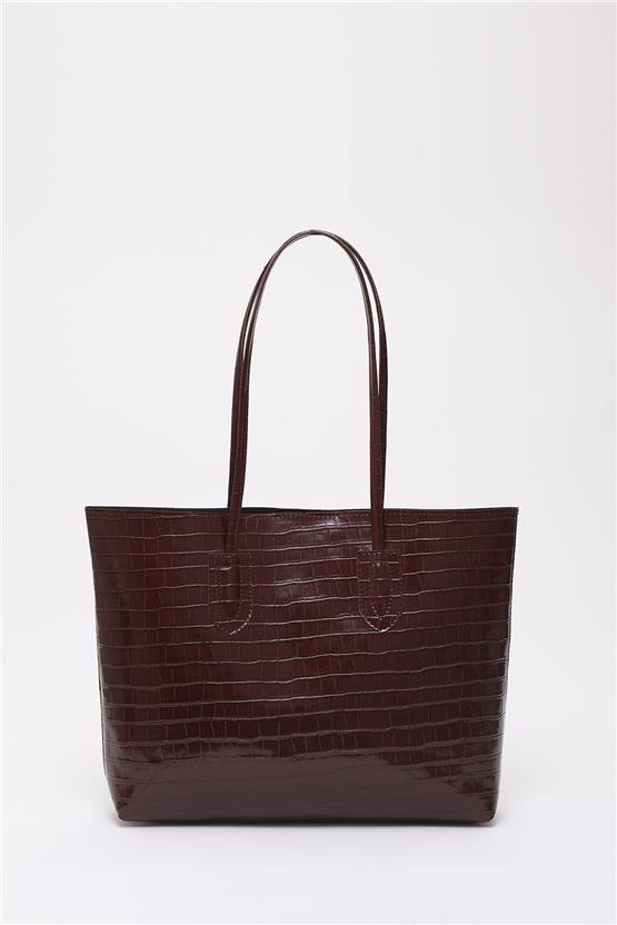 Mıyamıra Shk112 Bordo Kadın Omuz Cantası