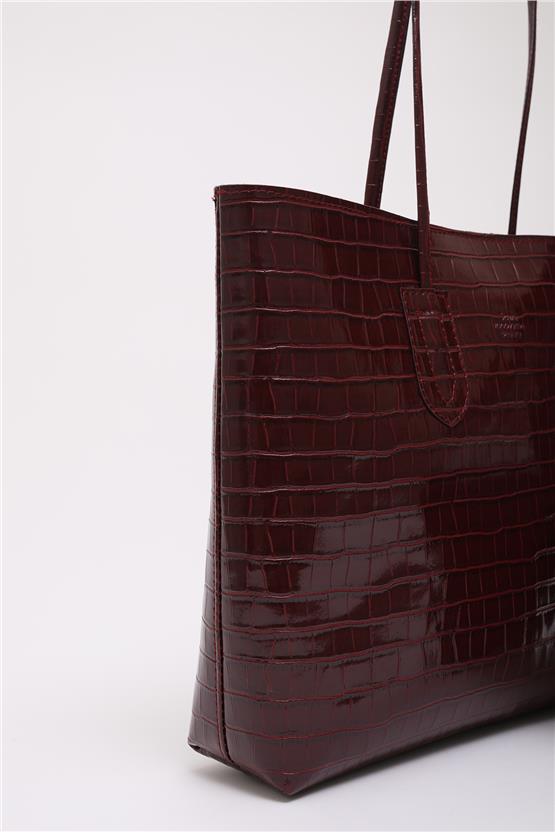 Mıyamıra Shk112 Bordo Kadın Omuz Cantası