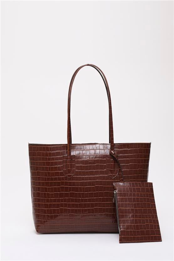 Mıyamıra Shk112 Kahve Kadın Omuz Cantası