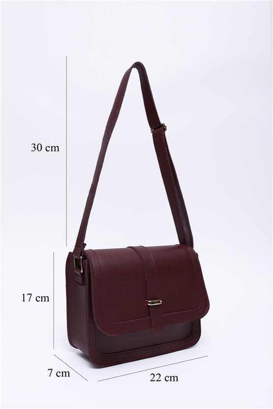 Mıyamıra Shk127 Bordo Kadın Omuz Cantası