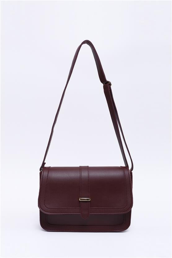 Mıyamıra Shk127 Bordo Kadın Omuz Cantası