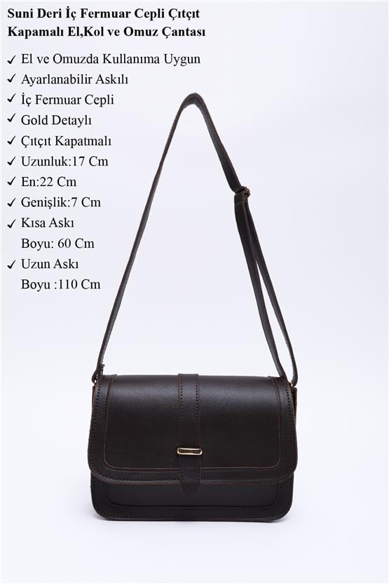 Mıyamıra Shk127 Kahve Kadın Omuz Cantası