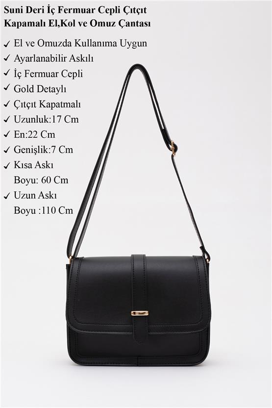 Mıyamıra Shk127 Sıyah Kadın Omuz Cantası