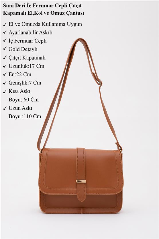 Mıyamıra Shk127 Taba Kadın Omuz Cantası