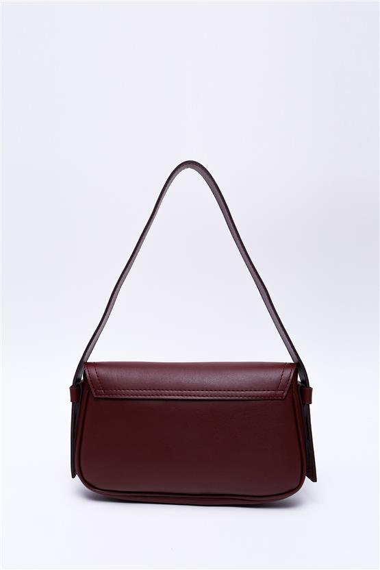 Mıyamıra Shk150 Bordo Kadın Omuz Cantası