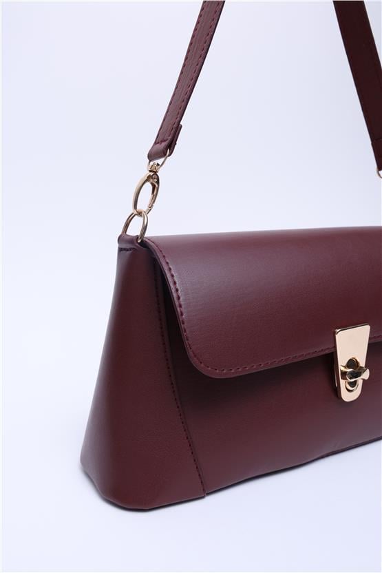 Mıyamıra Shk153 Bordo Kadın Omuz Cantası