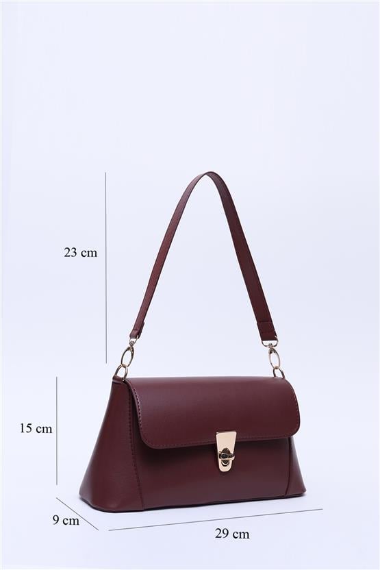 Mıyamıra Shk153 Bordo Kadın Omuz Cantası