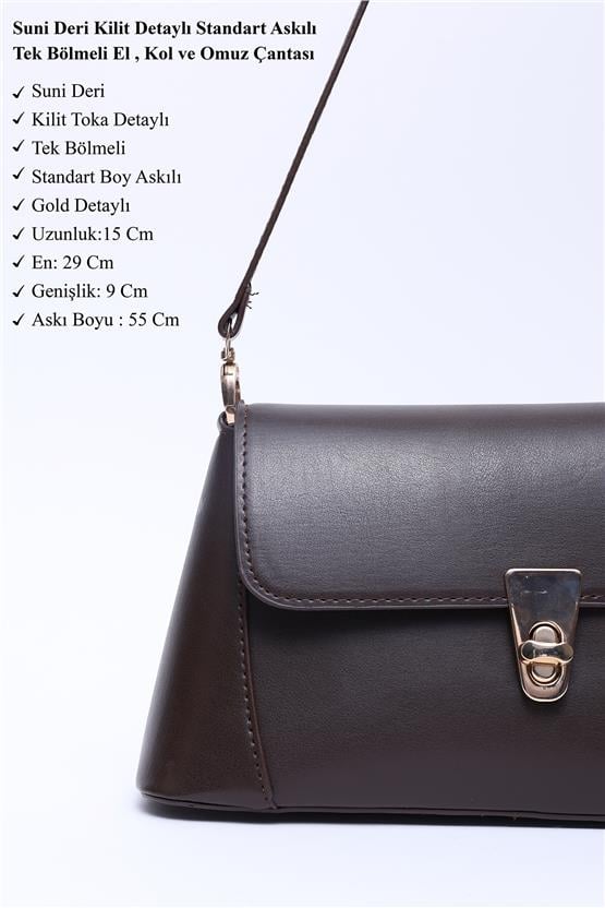 Mıyamıra Shk153 Kahve Kadın Omuz Cantası