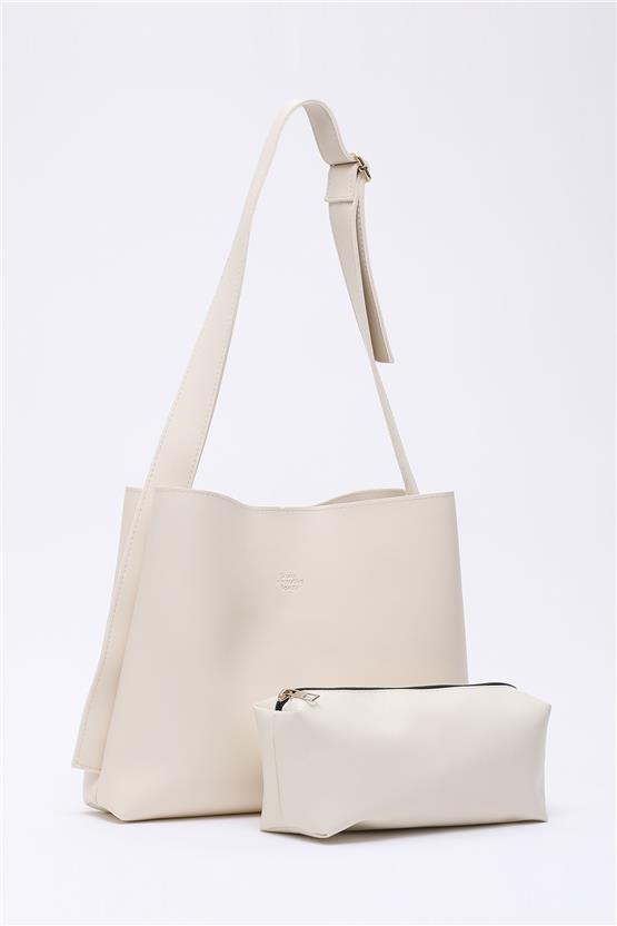 Mıyamıra Shk179 Bej Kadın Omuz Cantası