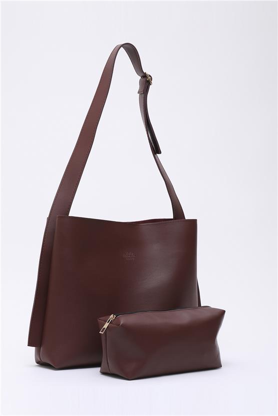 Mıyamıra Shk179 Bordo Kadın Omuz Cantası