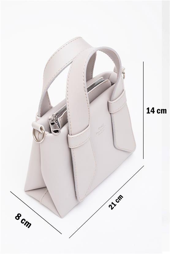 Mıyamıra Shk60 Bej Kadın Omuz Cantası