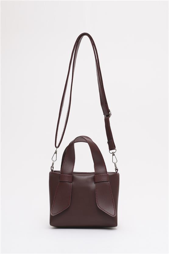 Mıyamıra Shk60 Bordo Kadın Omuz Cantası