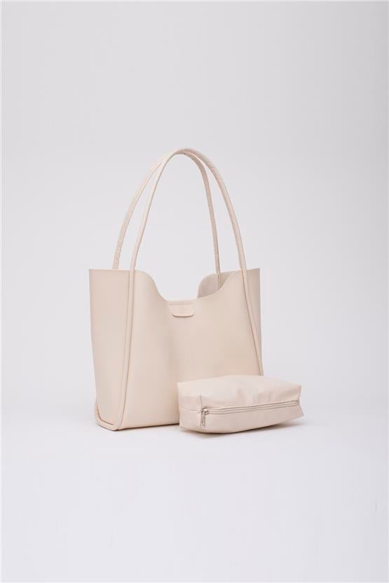 Mıyamıra Shk76 Bej Kadın Omuz Cantası