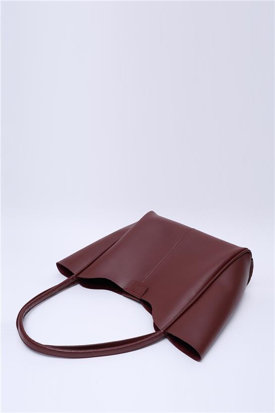 Mıyamıra Shk76 Bordo Kadın Omuz Cantası