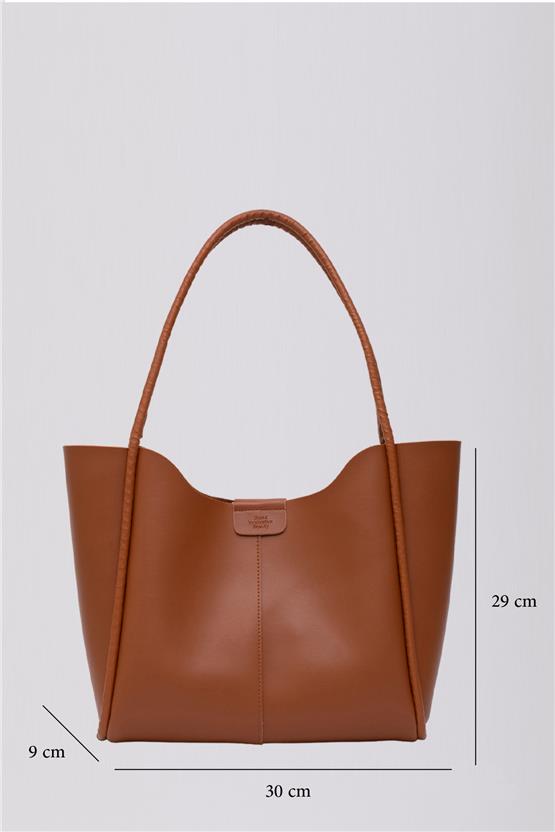 Mıyamıra Shk76 Taba Kadın Omuz Cantası