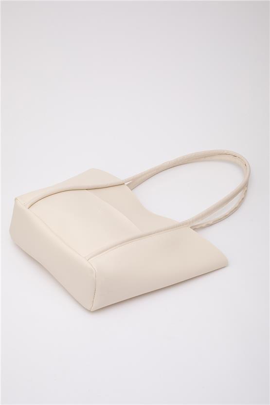 Mıyamıra Shk80 Bej Kadın Omuz Cantası