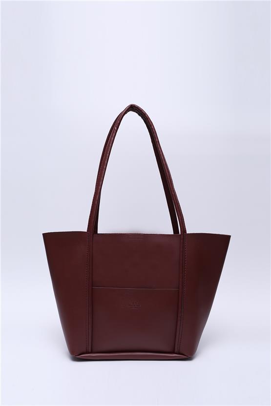 Mıyamıra Shk80 Bordo Kadın Omuz Cantası