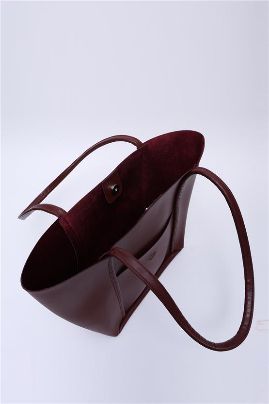 Mıyamıra Shk80 Bordo Kadın Omuz Cantası