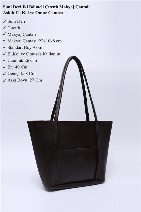 Mıyamıra Shk80 Kahve Kadın Omuz Cantası