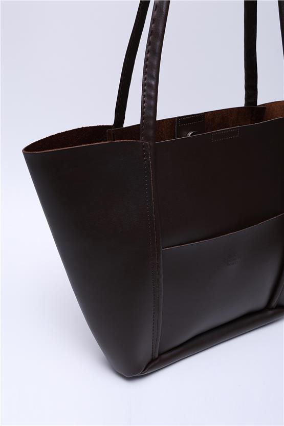 Mıyamıra Shk80 Kahve Kadın Omuz Cantası