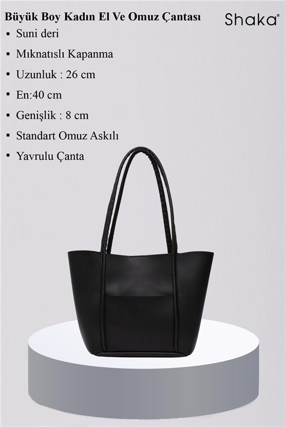 Mıyamıra Shk80 Sıyah Kadın Omuz Cantası