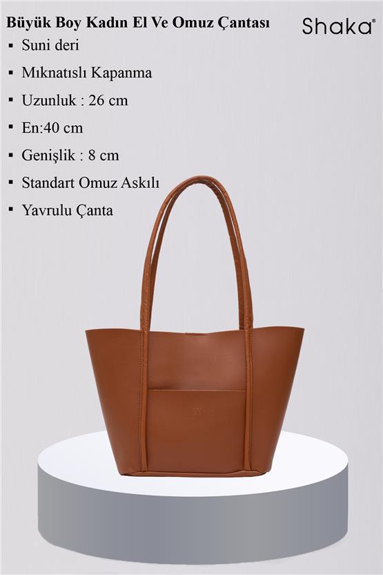 Mıyamıra Shk80 Taba Kadın Omuz Cantası