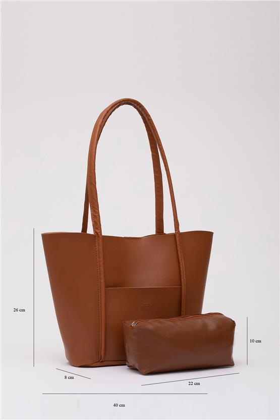 Mıyamıra Shk80 Taba Kadın Omuz Cantası