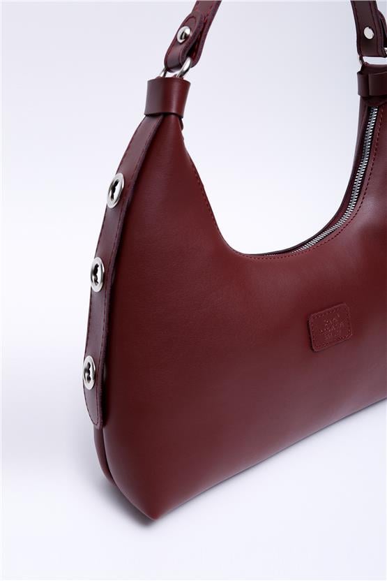 Mıyamıra Shk82 Bordo Kadın Omuz Cantası