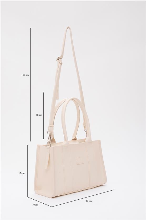 Mıyamıra Shk83 Bej Kadın Omuz Cantası