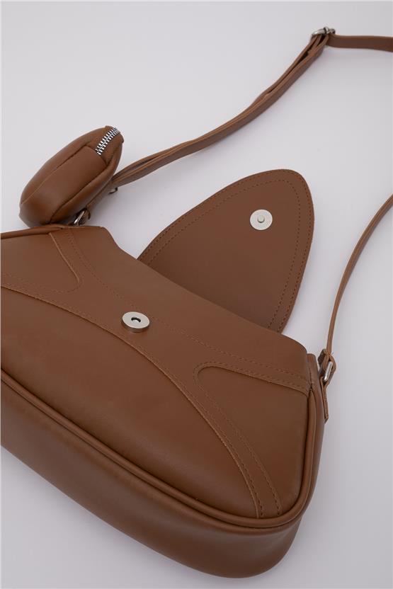 Mıyamıra Shk96 Taba Kadın Omuz Cantası